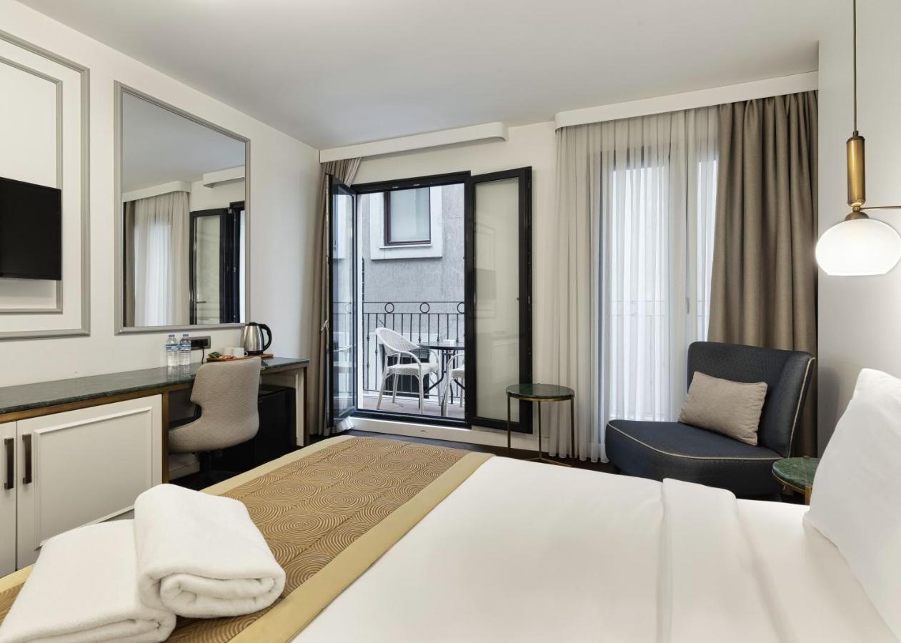 Pera Rasso Hotel Istanbul Bagian luar foto
